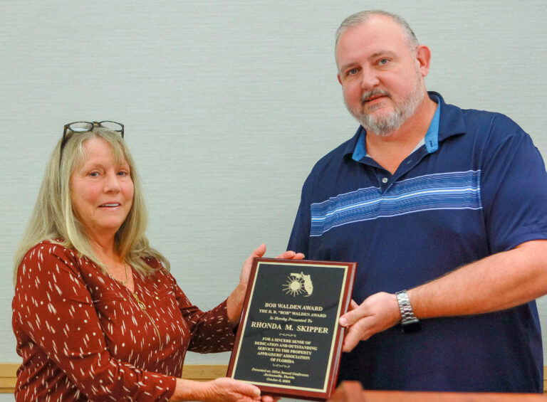 Local property appraisers honored at annual conference