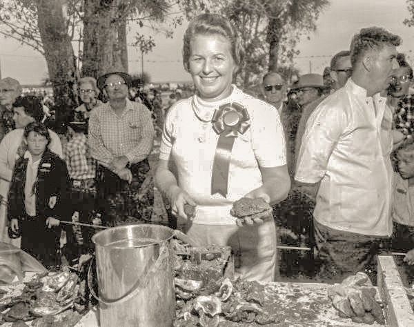 Eastpoint woman set standard for oyster shucking