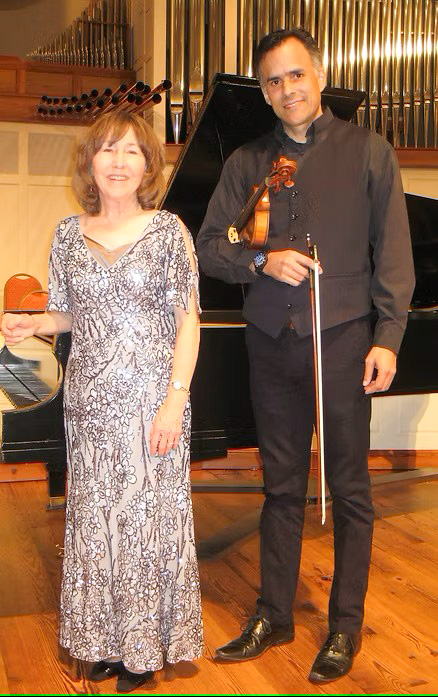 Violin, piano duo to open 40th anniversary year