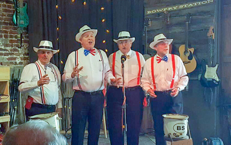 Barbershop quartet returns for Valentine’s Day