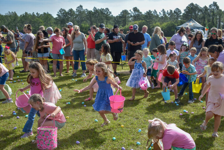 Eastpoint egg hunt launches Easter season
