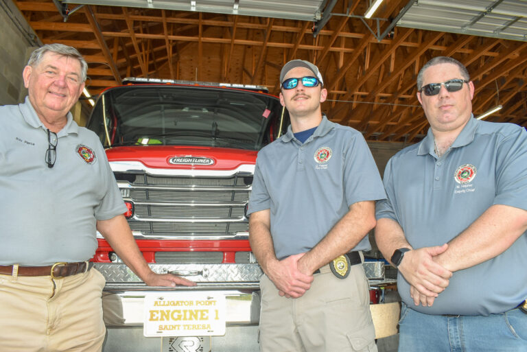 New fire truck rolls into Alligator Point